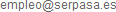 imagen con la direcci�n de empleo arroba serpasa punto es